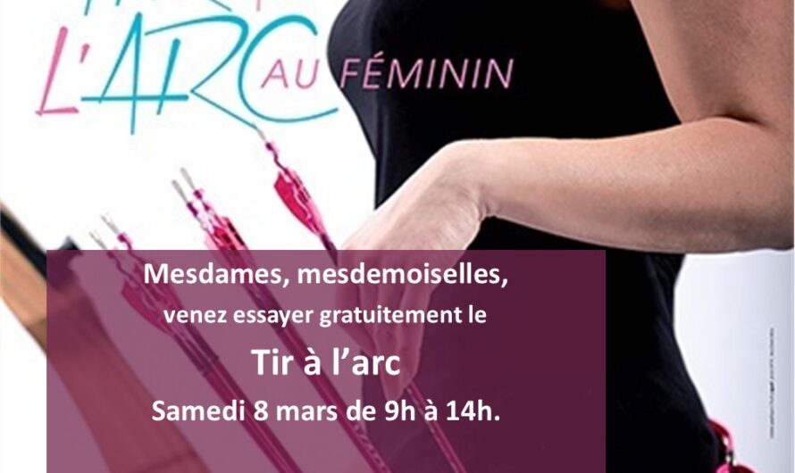 8 MARS 2025 TIR A L’ARC AU FEMININ